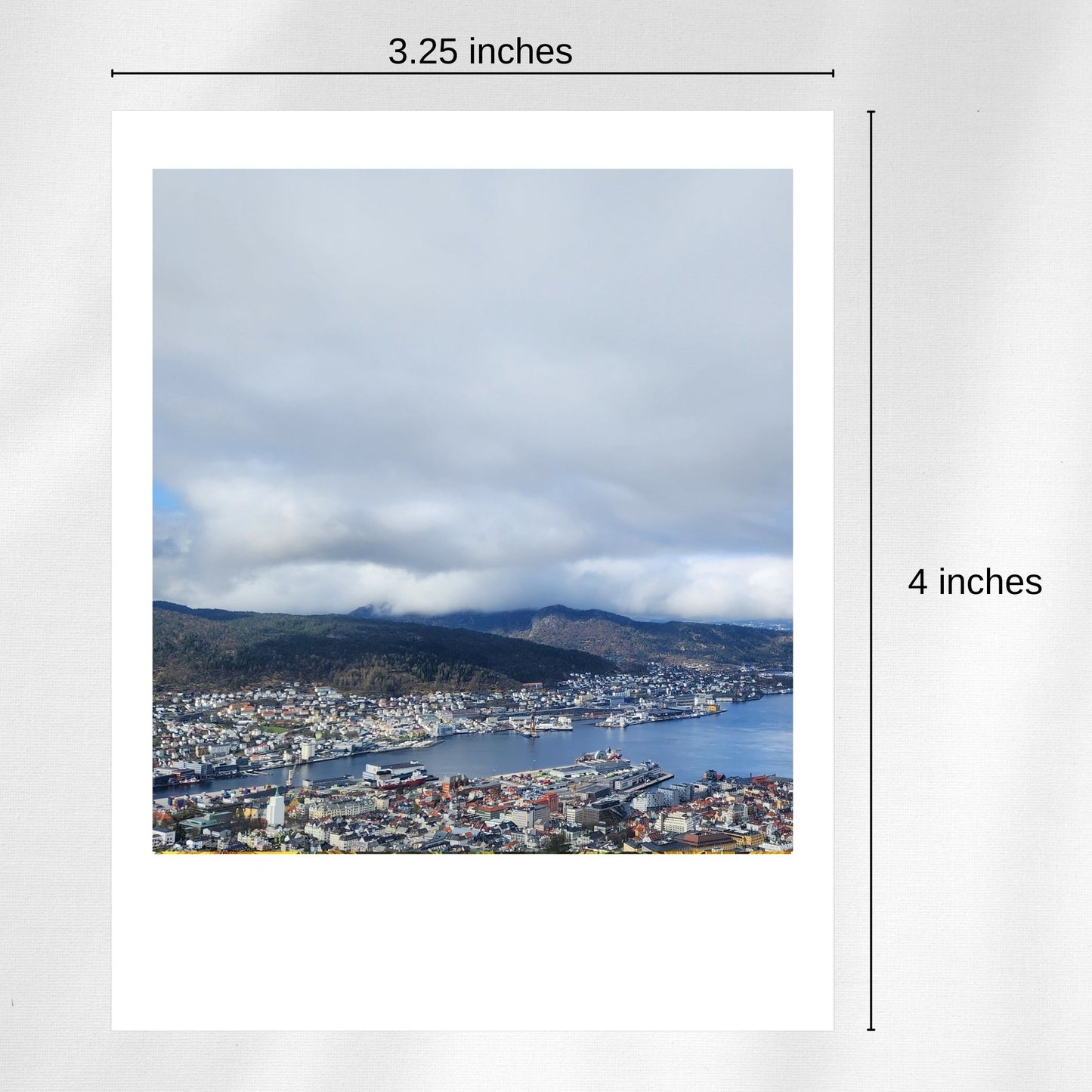 3.25 x 4-Inch Custom Polaroid Photo Magnet - Set of 6