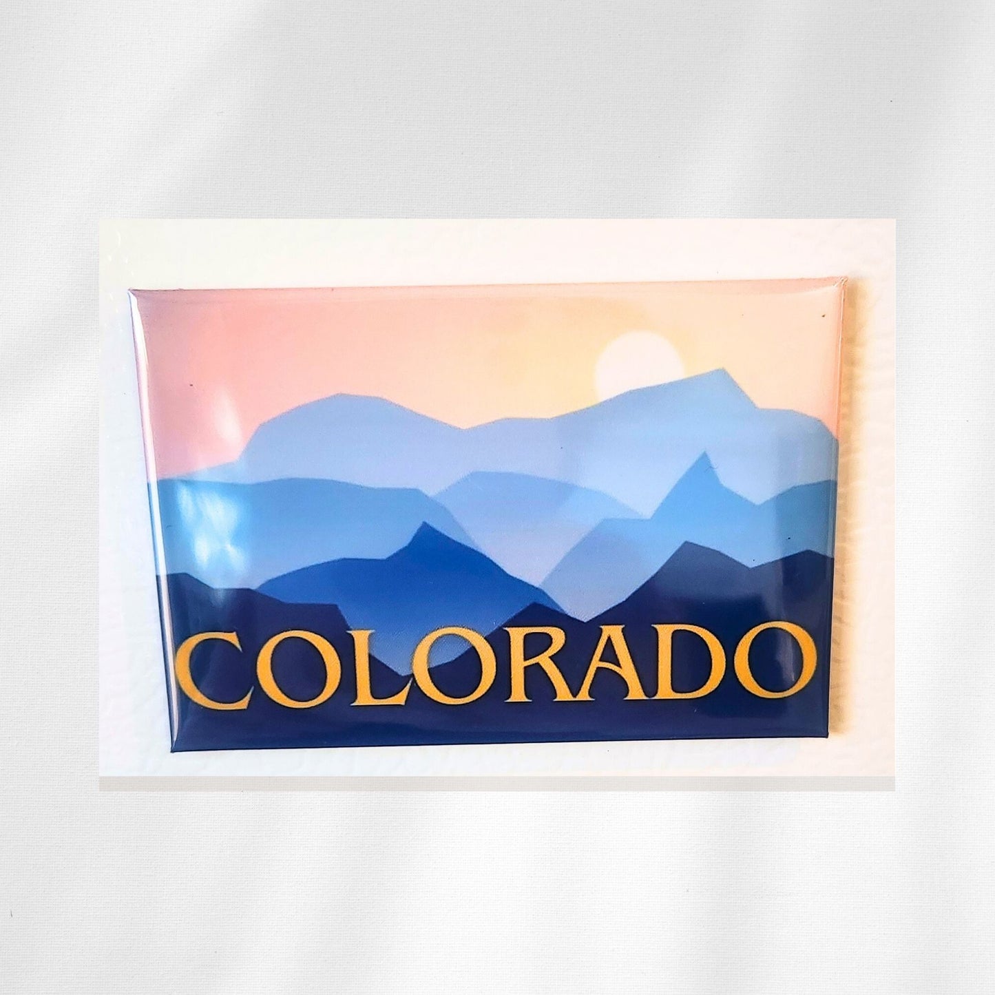 Colorado Mountain Sunset - 2x3 Inch Magnet