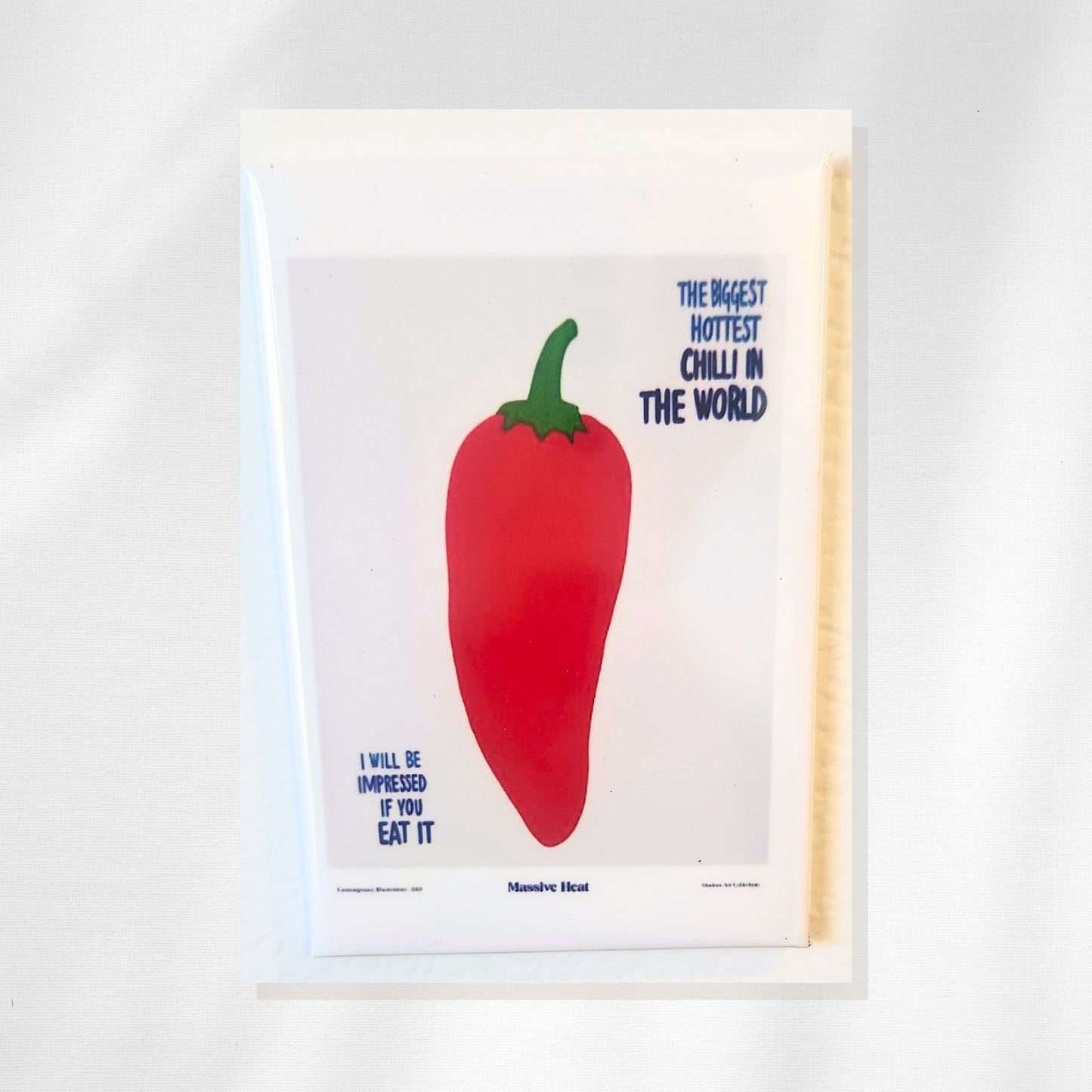 The Hottest Chilli Refrigerator Magnet