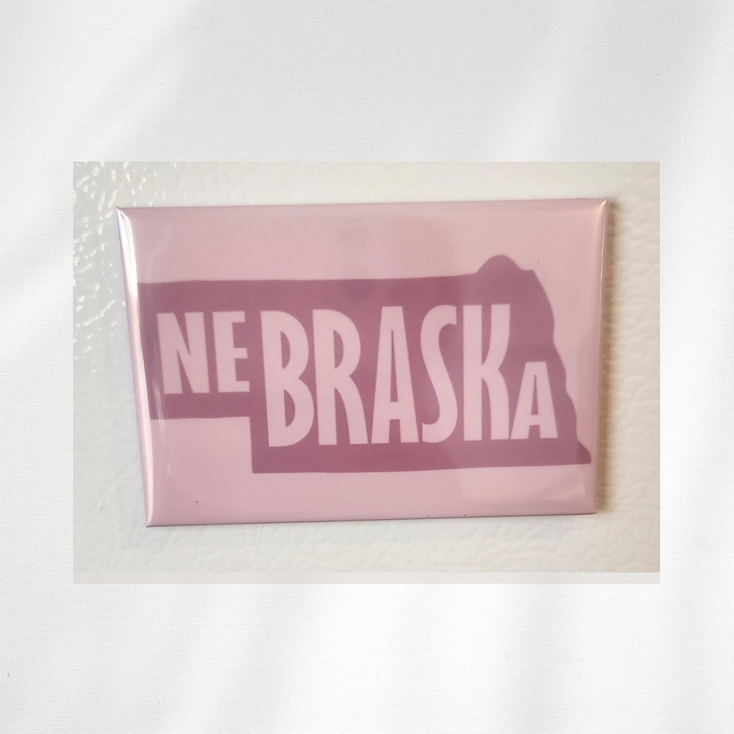 Nebraska State Silhouette Magnet – 2x3 Inch