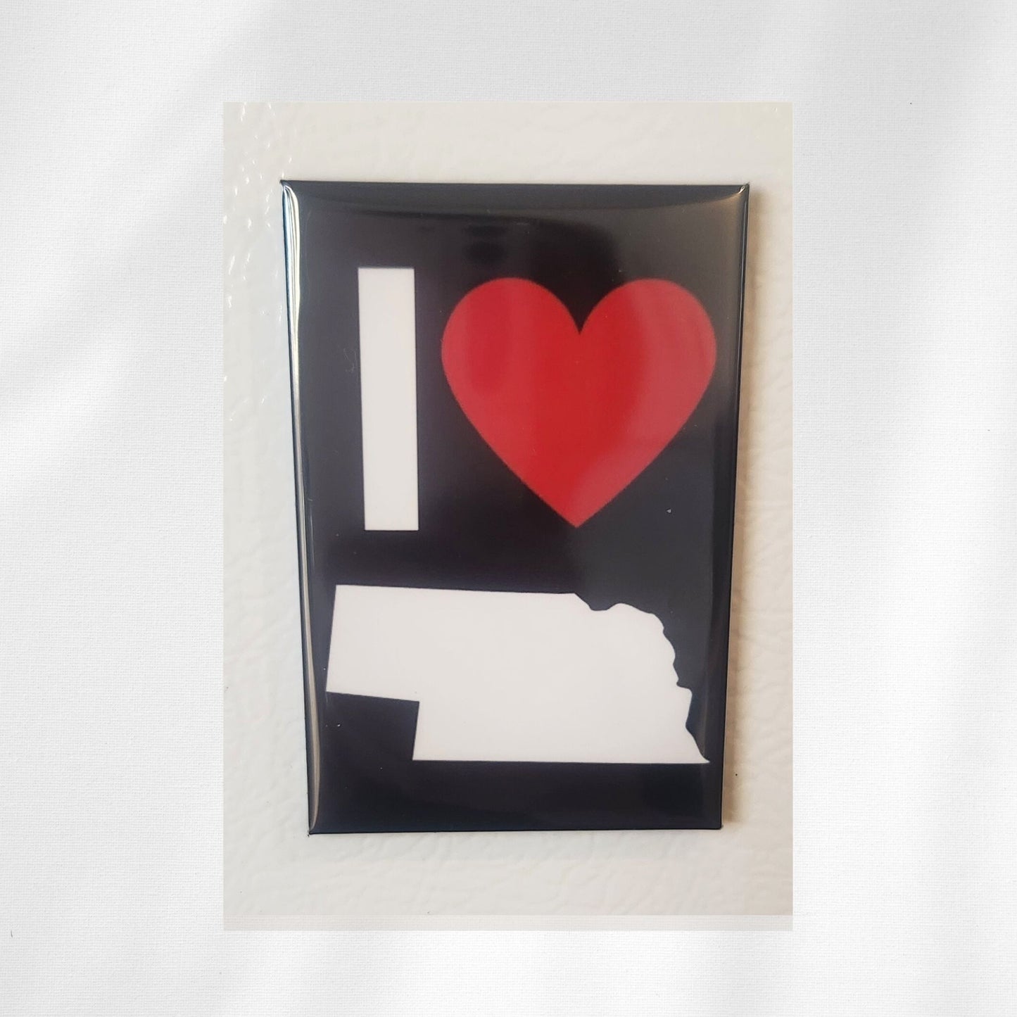 I ❤️ Nebraska Magnet – 2x3 Inch
