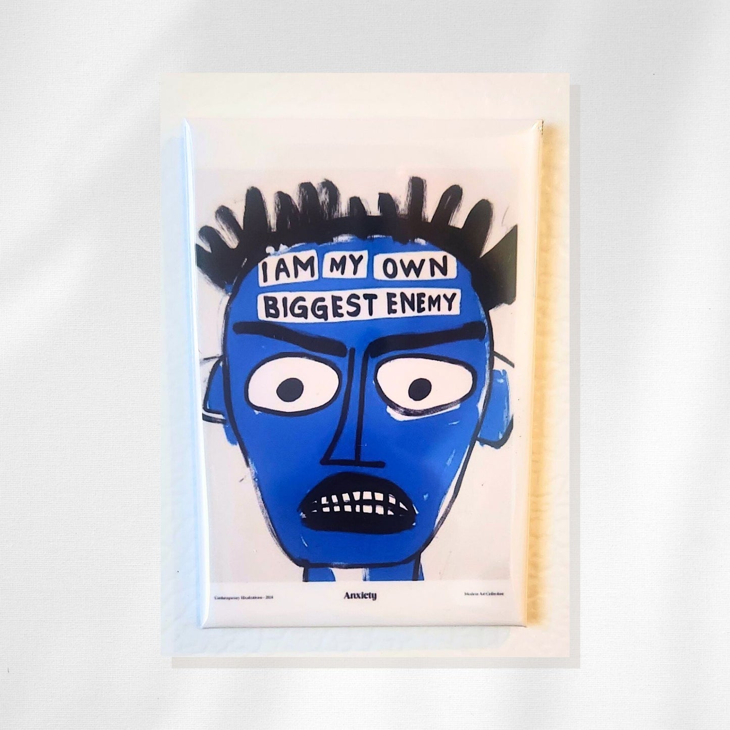 I Am My Own Biggest Enemy - 2x3 Inch Magnet