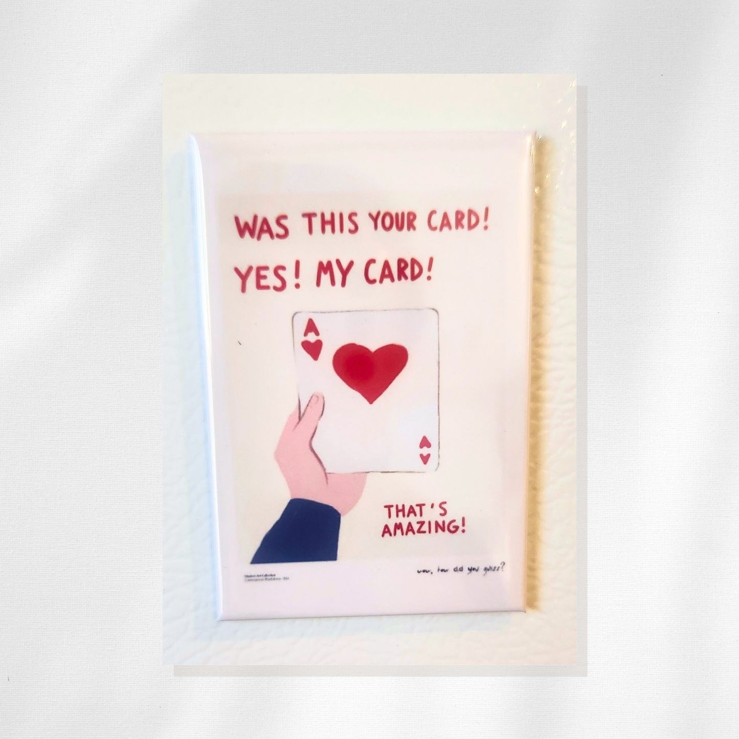 Was This Your Card? - 2x3 Inch Magnet